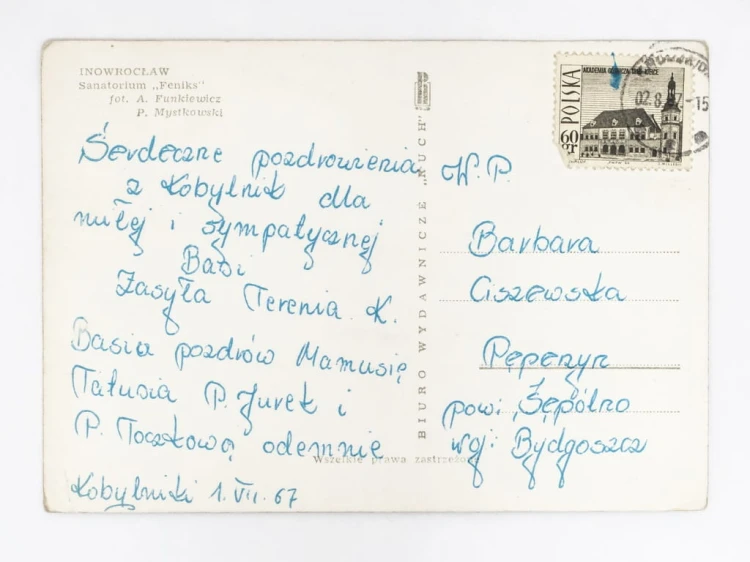 INOWROCŁAW - SANATORIUM FENIKS 1967