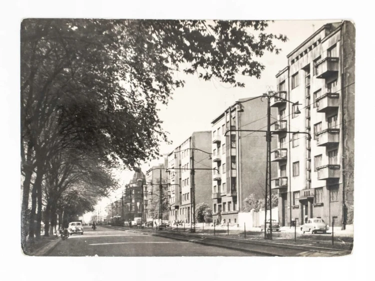 ŁÓDŹ - ALEJE TADEUSZA KOŚCIUSZKI 1963