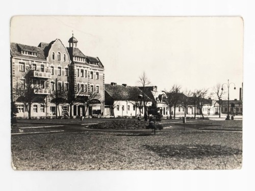 KRUSZWICA - FRAGMENT RYNKU 1966