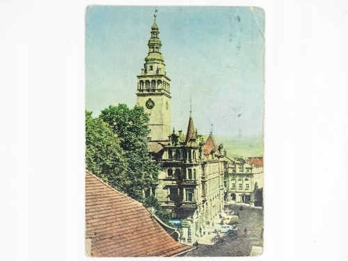 KŁODZKO - RATUSZ Z WIEŻĄ 1961