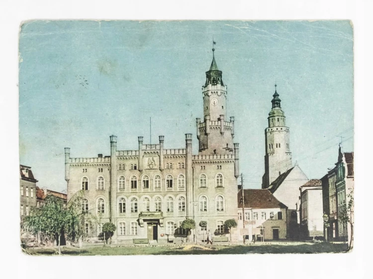 WSCHOWA - RATUSZ MIEJSKI 1964