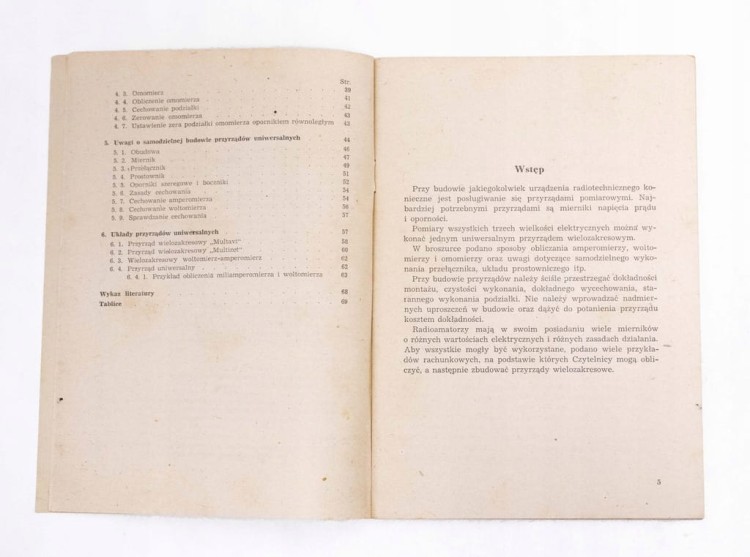 STARA KSIĄŻKA UNIWESALNE PRZYRZĄDY POMIAROWE 1955