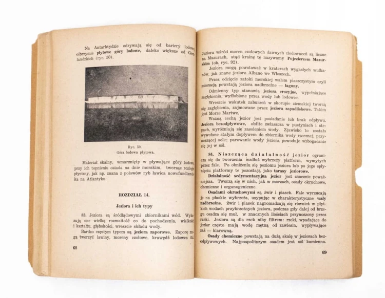 STARA KSIĄŻKA GEOLOGIA Z POCZĄTKAMI MINERALOGII 1946