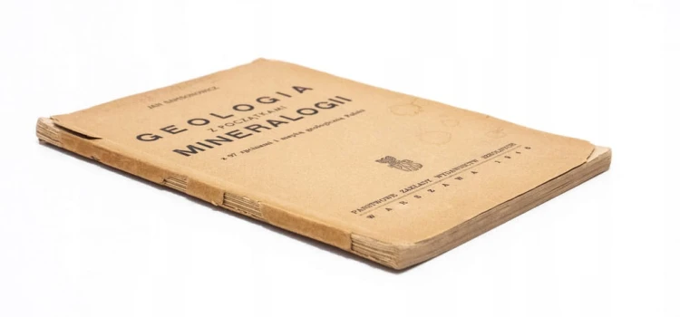 STARA KSIĄŻKA GEOLOGIA Z POCZĄTKAMI MINERALOGII 1946