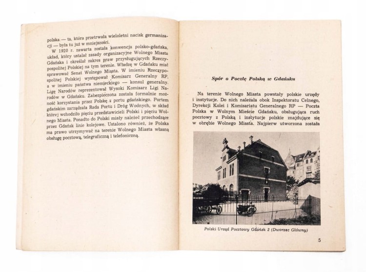 STARA KSIĄŻKA OBRONA POCZTY POLSKIEJ W GDAŃSKU 1966