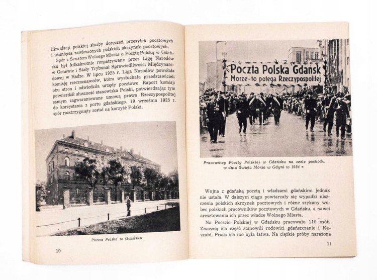 STARA KSIĄŻKA OBRONA POCZTY POLSKIEJ W GDAŃSKU 1966