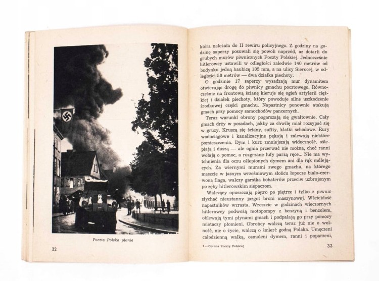 STARA KSIĄŻKA OBRONA POCZTY POLSKIEJ W GDAŃSKU 1966