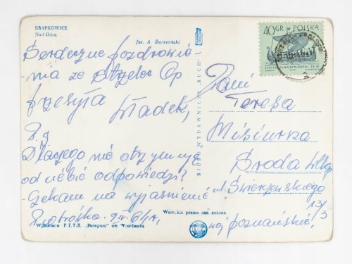 KRAPKOWICE - DOMY PRZY ODRZE 1964
