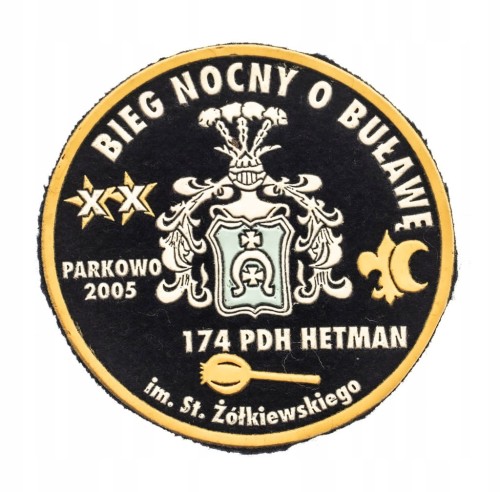 NASZYWKA HARCERSKA - BIEG NOCNY O BUŁAWĘ 174 PDH HETMAN, PARKOWO 2005