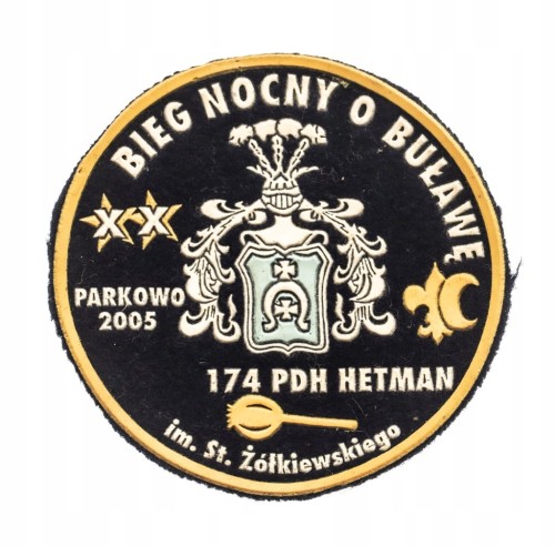 NASZYWKA HARCERSKA - BIEG NOCNY O BUŁAWĘ 174 PDH HETMAN, PARKOWO 2005