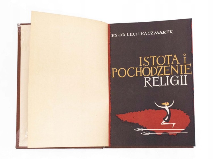 STARA KSIĄŻKA ISTOTA I POCHODZENIE RELIGII 1958