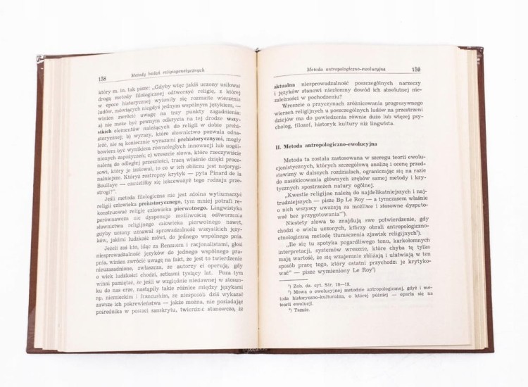 STARA KSIĄŻKA ISTOTA I POCHODZENIE RELIGII 1958