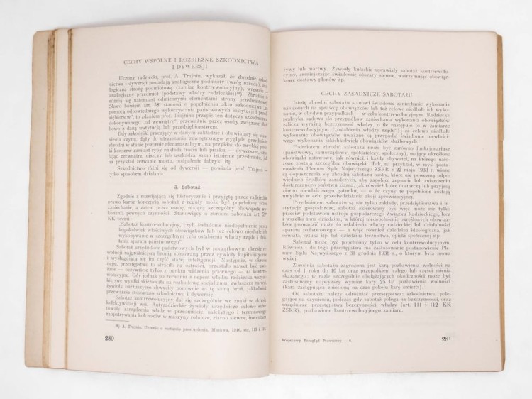 STARA KSIĄŻKA WOJSKOWY PRZEGLĄD PRAWNICZY PRASA WOJSKOWA ŁÓDŹ 1949