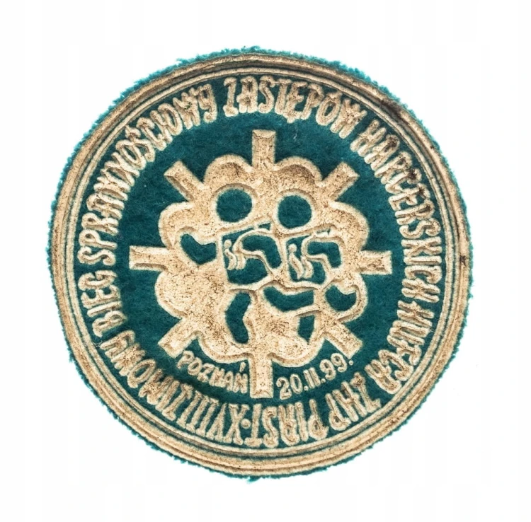 NASZYWKA HARCERSKA - BIEG ZASTĘPÓW HUFCA ZHP PIAST, POZNAŃ 1999