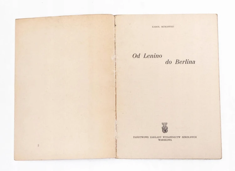 STARA KSIĄŻKA OD LENINO DO BERLINA 1965
