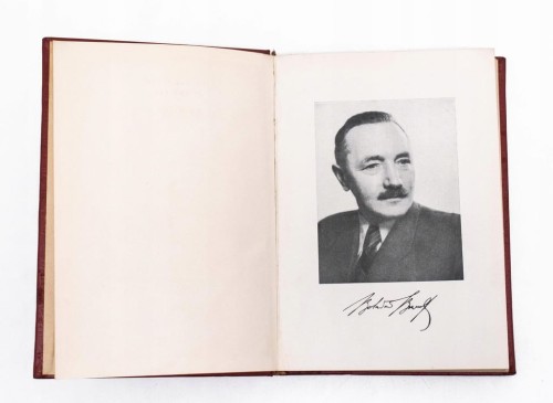 STARA KSIĄŻKA BOLESŁAW BIERUT O PARTII 1954