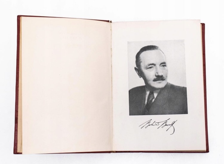 STARA KSIĄŻKA BOLESŁAW BIERUT O PARTII 1954