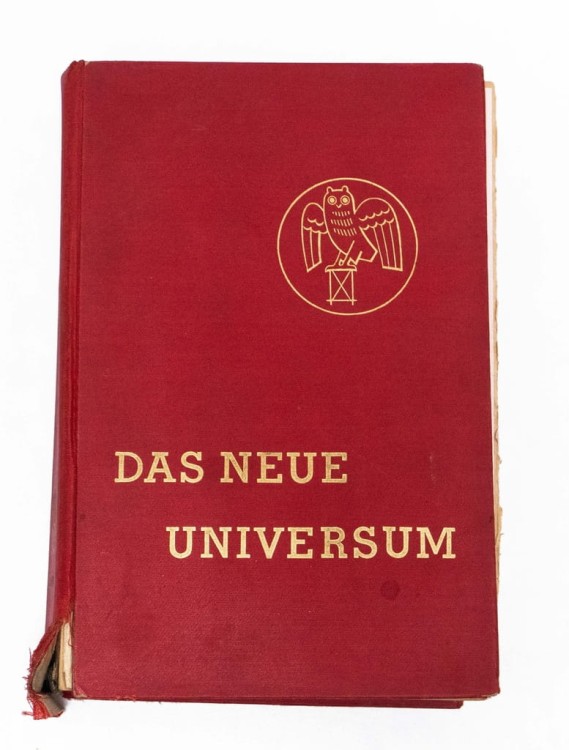 STARA KSIĄŻKA NIEMIECKA DAS NEUE UNIVERSUM 1939