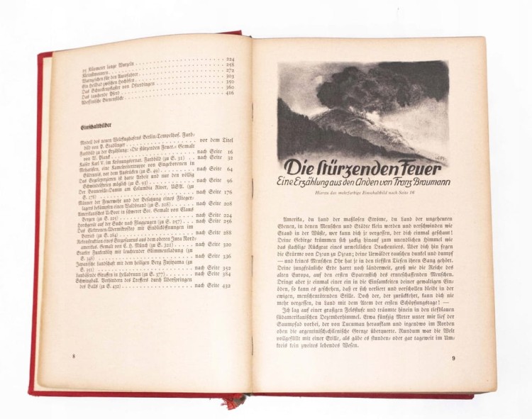 STARA KSIĄŻKA NIEMIECKA DAS NEUE UNIVERSUM 1939