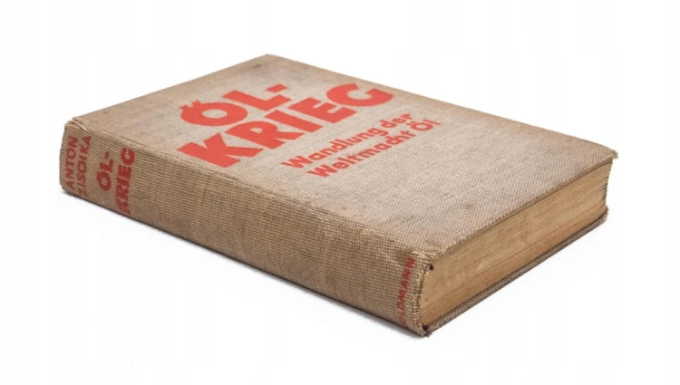 STARA KSIĄŻKA NIEMIECKA OLKRIEG WANDLUNG DER WELTMACHT OL ROPA NAFTOWA 1939