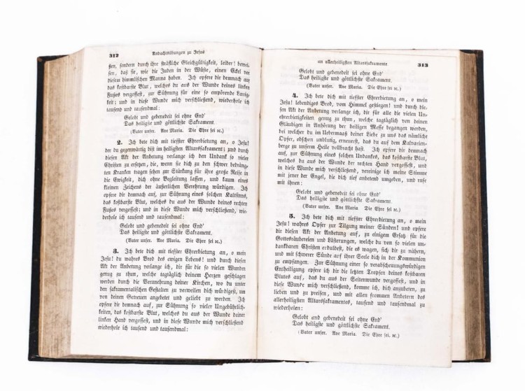 STARA KSIĄŻKA RELIGIJNA MARIA, MEINE ZUFLCHT UND MEIN TROST, WROCŁAW 1869