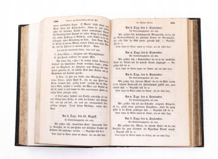STARA KSIĄŻKA RELIGIJNA MARIA, MEINE ZUFLCHT UND MEIN TROST, WROCŁAW 1869
