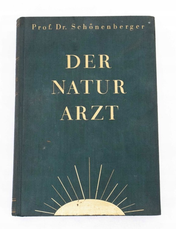 STARA KSIĄŻKA NIEMIECKA MEDYCZNA DER NATURARZT (I poł. XX wieku)