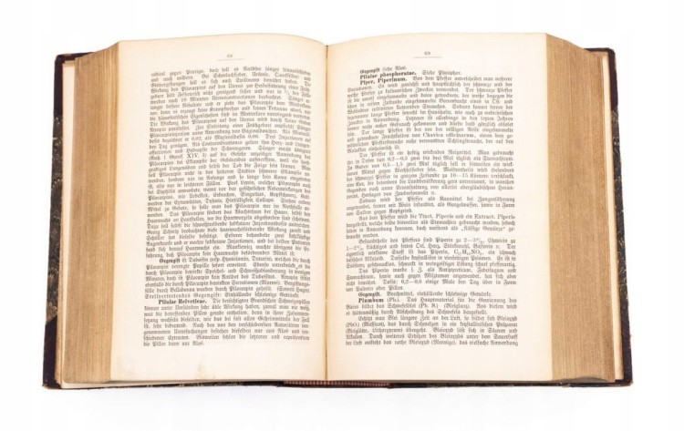 STARA NIEMIECKA KSIĄŻKA DER DROGIST APTEKARZ, ŻYTAWA 1895