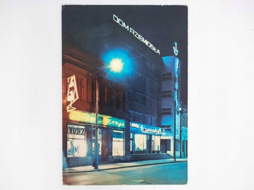 RZESZÓW - DOM RZEMIOSŁA NOCĄ 1970