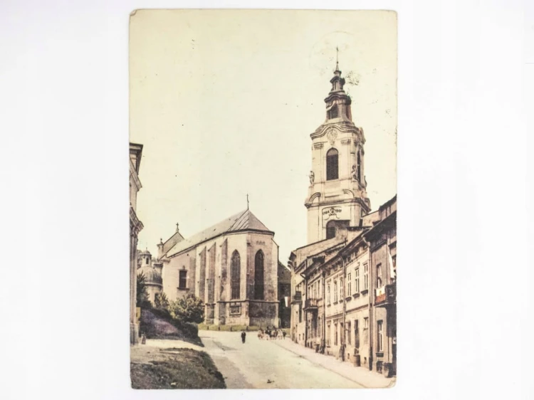 PRZEMYŚL - GOTYCKA KATEDRA Z DZWONNICĄ 1967