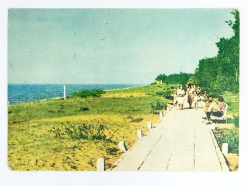 DZIWNÓW - PROMENADA NADMORSKA 1963