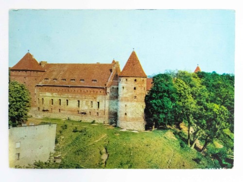 BYTÓW - GOTYCKI ZAMEK POKRZYŻACKI 1975
