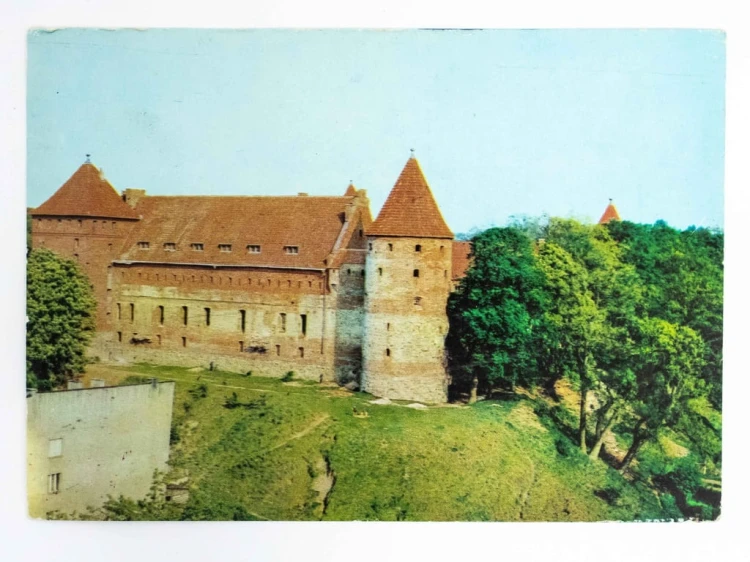 BYTÓW - GOTYCKI ZAMEK POKRZYŻACKI 1975
