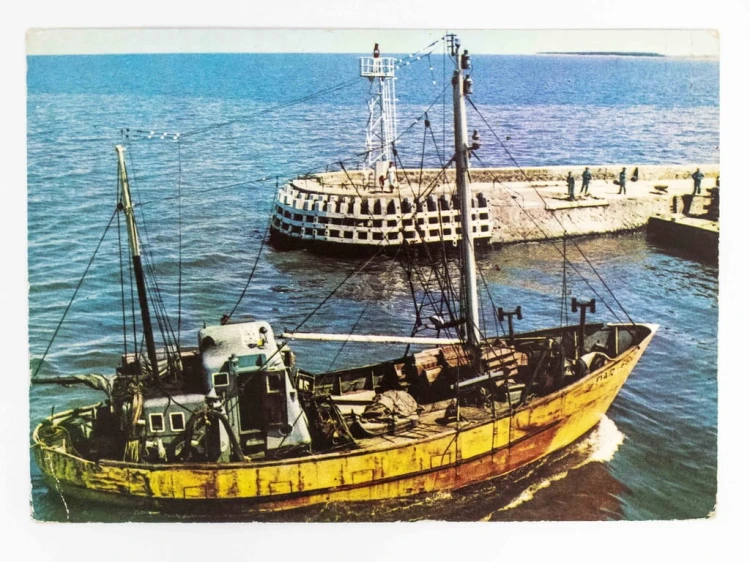 DARŁÓWKO - WEJŚCIE DO PORTU 1972