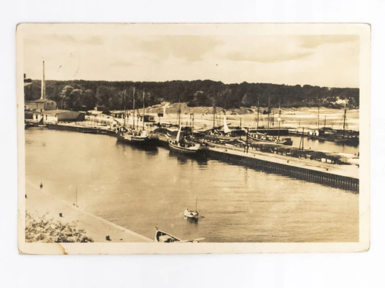 USTKA - UJŚCIE SŁUPNI DO MORZA FUNDUSZ ODBUDOWY STOLICY 1951