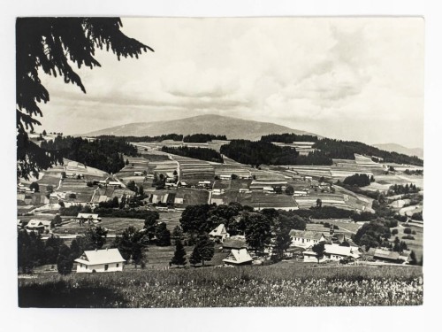 ORAWKA - WIDOK NA BABIĄ GÓRĘ 1973