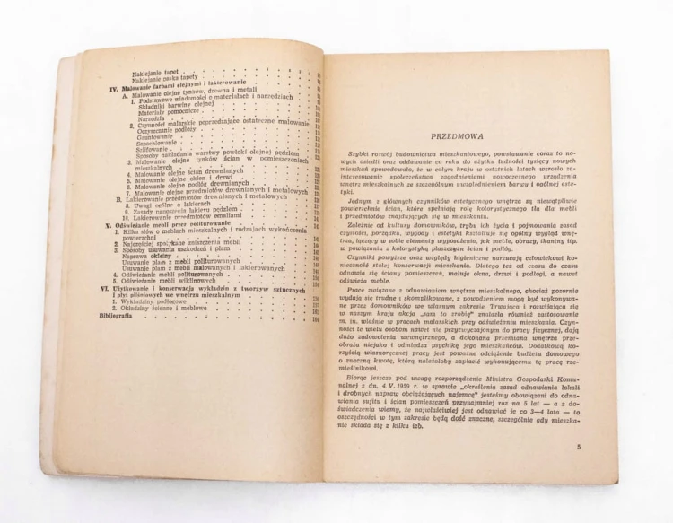 STARA KSIĄŻKA MALOWANIE MIESZKAŃ 1967