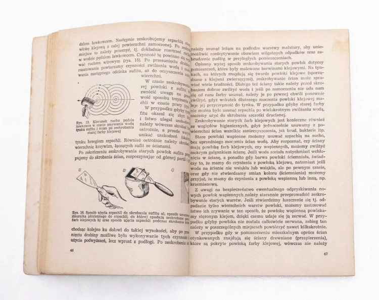 STARA KSIĄŻKA MALOWANIE MIESZKAŃ 1967