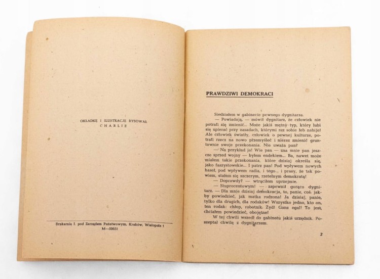 STARA KSIĄŻKA HUMORESKI I FRASZKI, PROSZĘ O PRZYJEMNY WYRAZ TWARZY 1945
