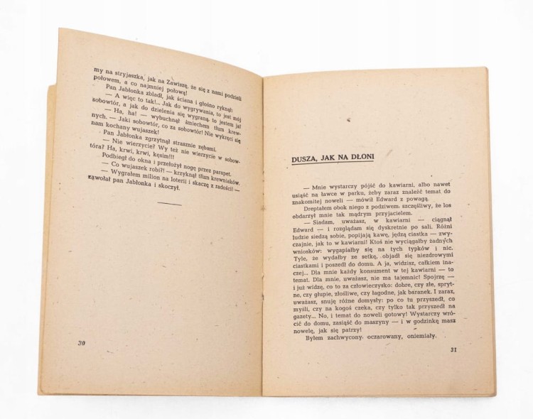 STARA KSIĄŻKA HUMORESKI I FRASZKI, PROSZĘ O PRZYJEMNY WYRAZ TWARZY 1945