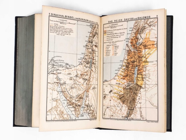 STARA NIEMIECKA BIBLIA WEDŁUG M. LUTHRA NA PAMIĄTKĘ DNIA ŚLUBU OLSZTYN 1937