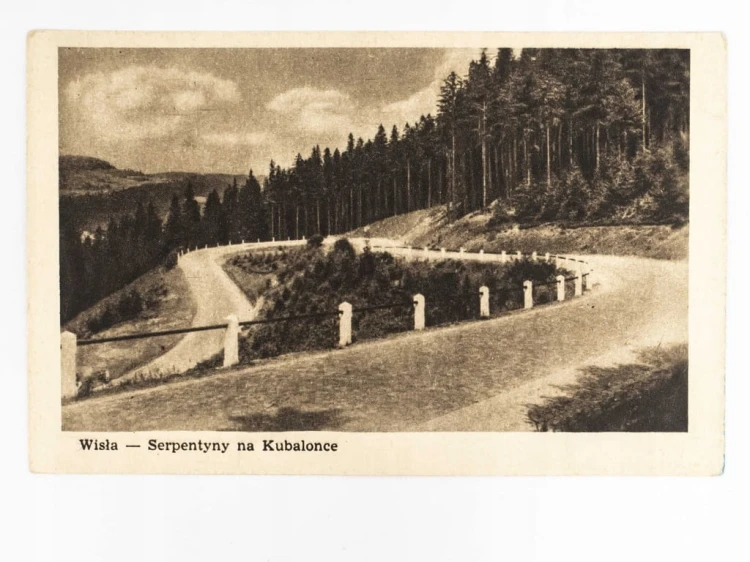 WISŁA - SERPENTYNA NA KUBALONCE LATA 50.