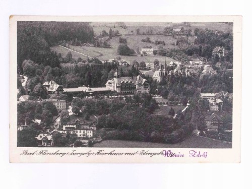 ŚWIERADÓW ZDRÓJ - DOM ZDROJOWY DAW. WIENIEC ZDRÓJ PRZEDWOJENNA PRZEDRUK