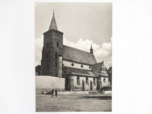 KROTOSZYN - PÓŹNOGOTYCKI KOŚCIÓŁ PARAFIALNY 1968
