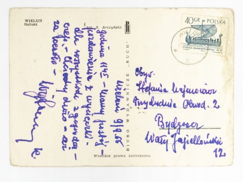WIELUŃ - RATUSZ 1965