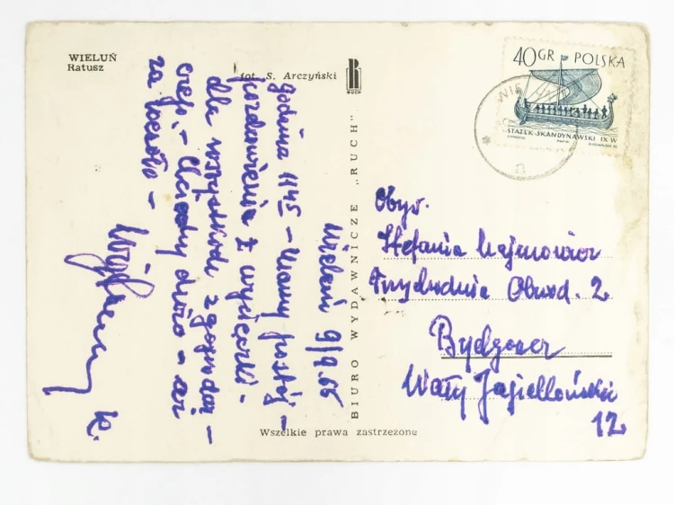 WIELUŃ - RATUSZ 1965