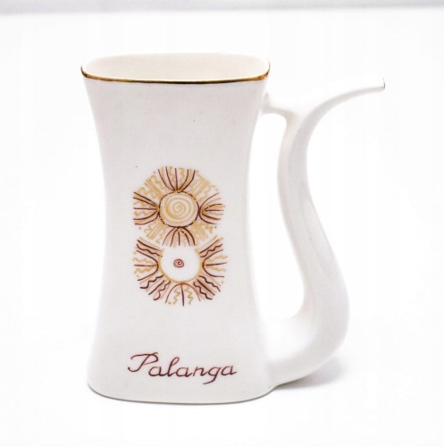 STARY PORCELANOWY WAZONIK - PALANGA, POŁĄGA, LITWA
