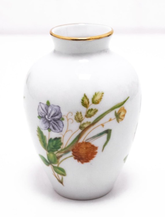 STARY PORCELANOWY WAZONIK CHODZIEŻ