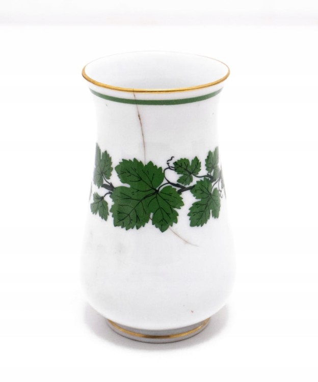 STARY PORCELANOWY WAZONIK MIŚNIA