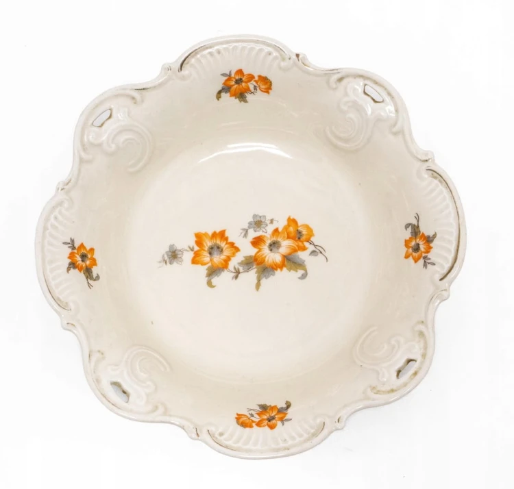 STARY PORCELANOWY PÓŁMISEK